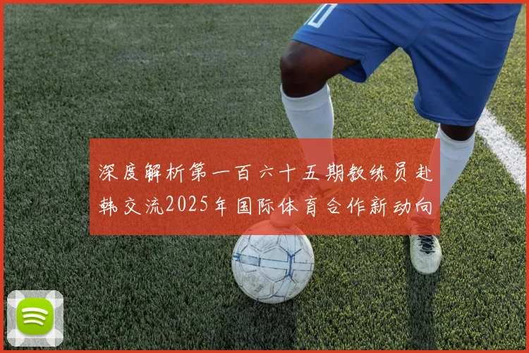 深度解析第一百六十五期教练员赴韩交流2025年国际体育合作新动向